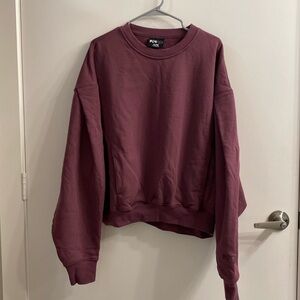 Popflex Active Brunch Sweater in Merlot